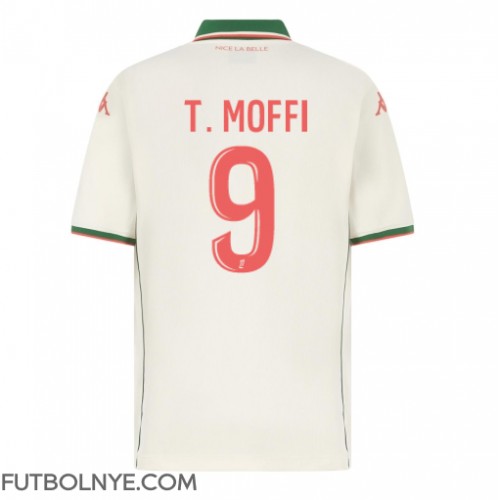 Camiseta OGC Nice Terem Moffi #9 Visitante Equipación 2025-26 manga corta